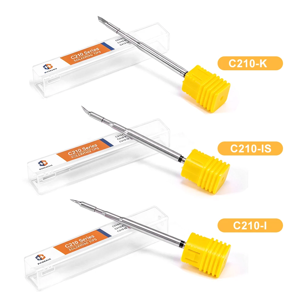 Phonefix C115/C245/C210 Soldering Iron Universal Welding Tips for JBC AIFEN Mechanic Aixun  C210/C245/C115 Soldering Station