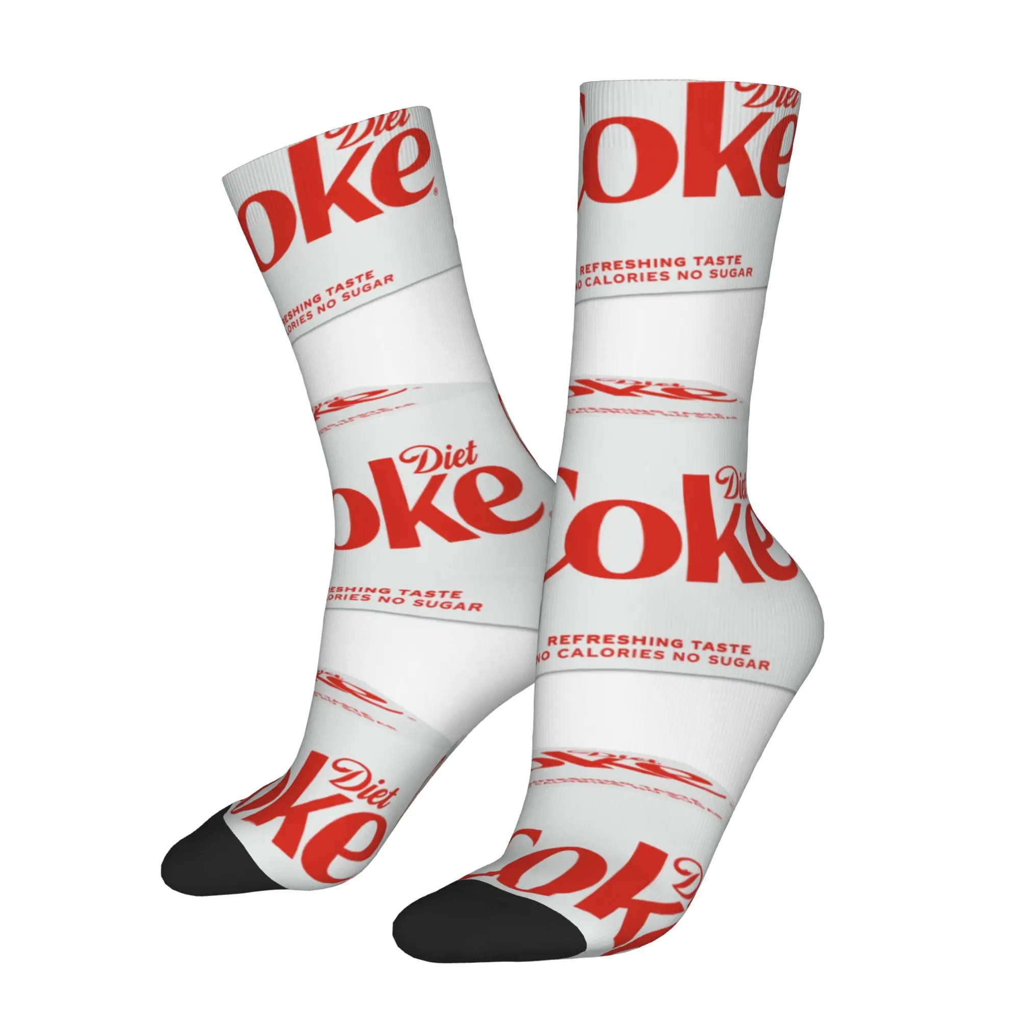 

Забавные носки с принтом Diet Coke, 12 пар в упаковке, мужские повседневные носки с бесшовным узором в стиле хип-хоп