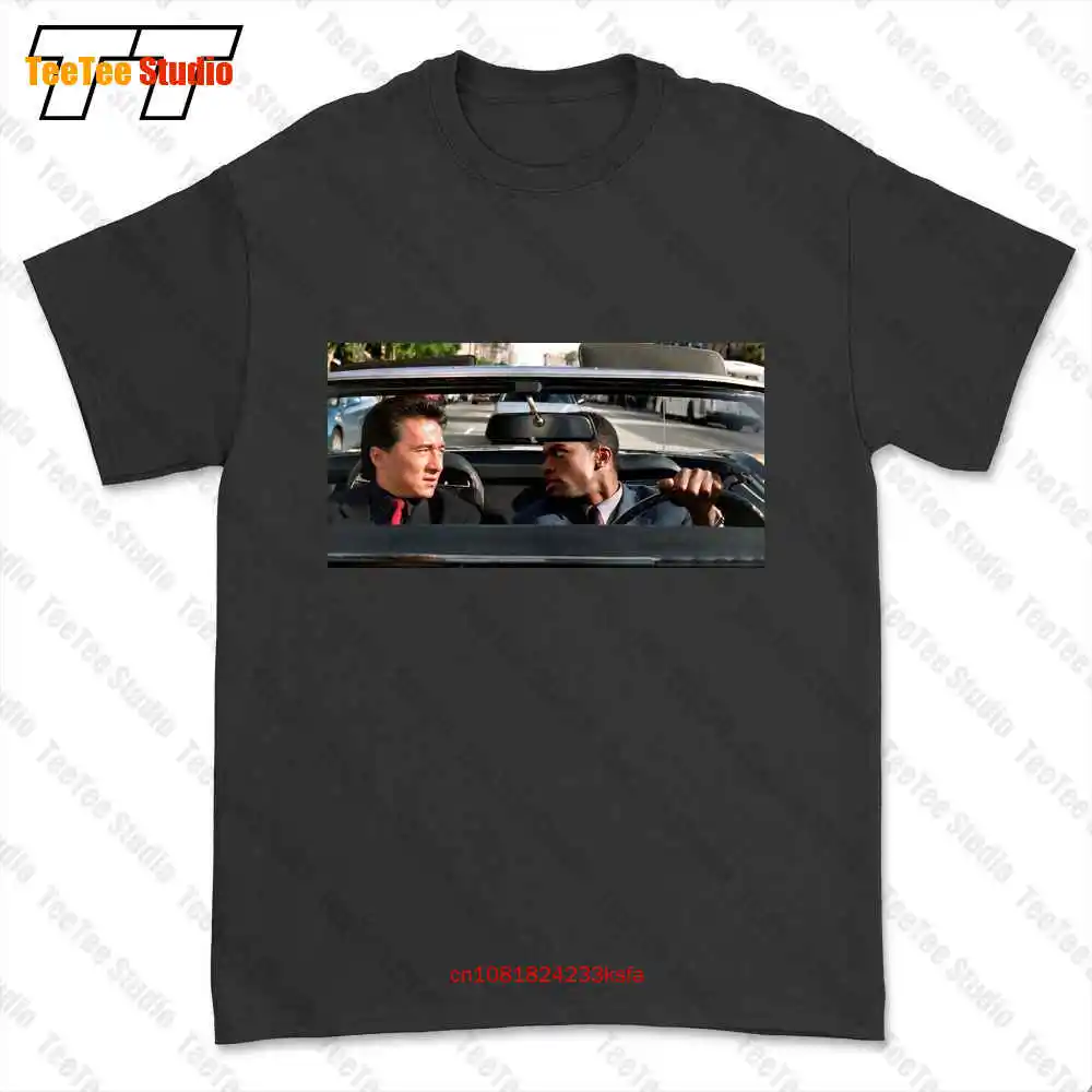 Jackie Chan Chris Tucker Movie Meme Lee Carter T-shirt Tee W9P5