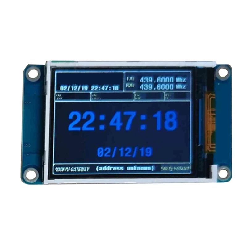 ABYN-2.2 Inch TFT Screen Hotspot Nextion Input Display For Jumbospot MMDVM Hotspot Board Kit UHF VHF For Raspberry Pi Zero W