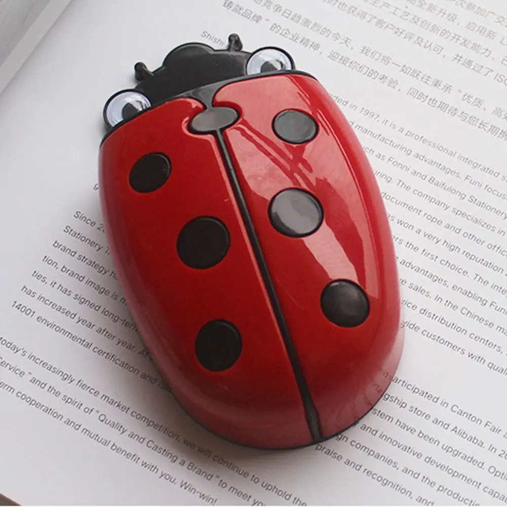 Ladybug Shape Whiteboard Pen Organizer Save Space Storage Box Whiteboard Marker Holder Cute Eraser Design Magnetic Erase