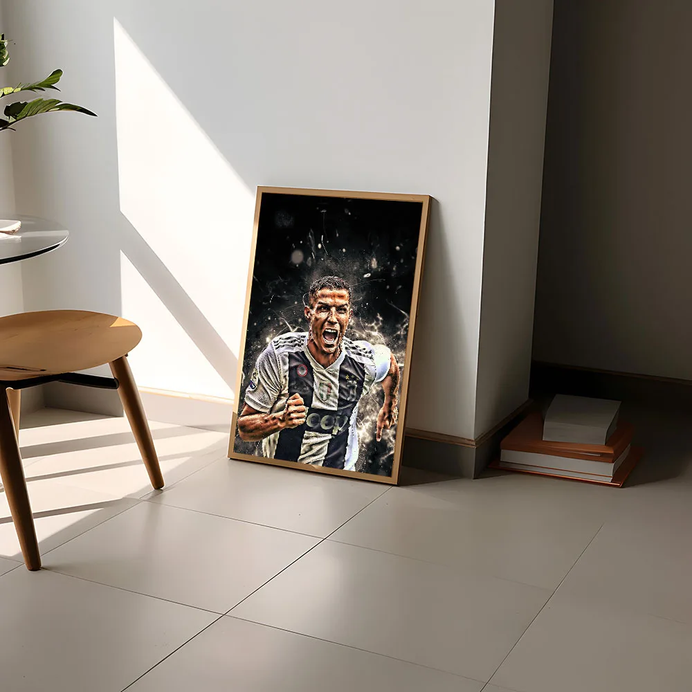 C-Cristiano R-Ronaldo CR7 Poster Poster Art Mural Painting Home Decoration Wall Vintage Print Picture Room Decor No Frame Gift