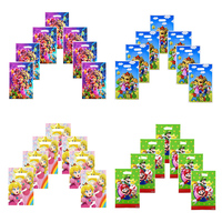 10pcs Super Mario Bros Party Favor Bags Plastic Gift Bag Candy Bag Cartoon Boy Girl Loot Bag for Kids Birthday Party Supplies