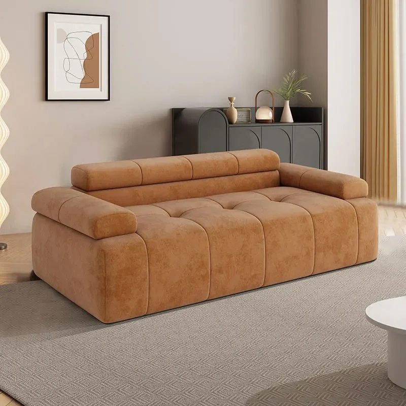 

Nordic Modern Designer Sofas Minimalist Recliner Floor Lounge Sofa Loveseat Living Room Divano Da Soggiorno Apartment Furniture