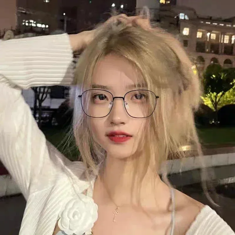 Elegant Anti Blue Light Glasses Women Summer Black Frame Optical Spectacle Rouge Eyeglasses Computer Reading Eye Protection