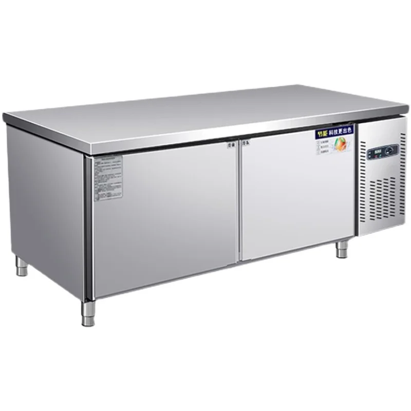 Refrigerated workbench Commercial freezer Freezer stainless steel console Refrigerator freezer kitchen