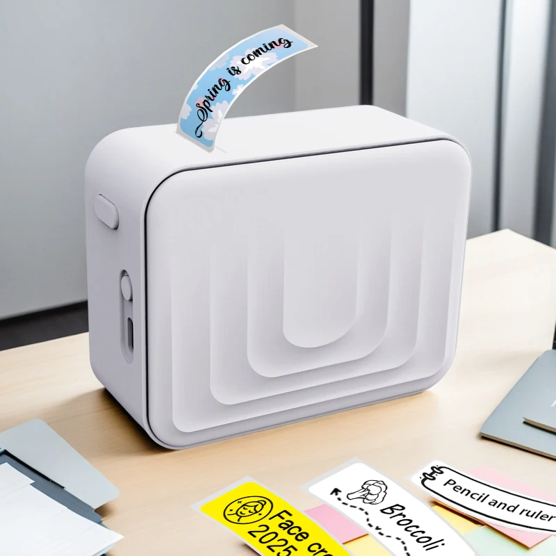 

Мини-умный принтер M1 D110, термопринтер для этикеток, портативный беспроводной Bluetooth, бесчернильный принтер для этикеток для офиса, кухни, школы