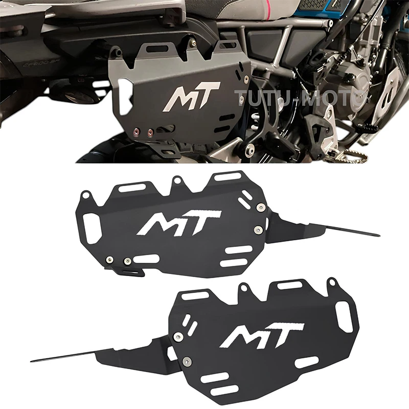 For CFMOTO MT450 450MT IBEX450 Motorcycle Luggage Rack Side Pocket Brackets Side Bag Bracket Side Luggage Carrier Mount Holder