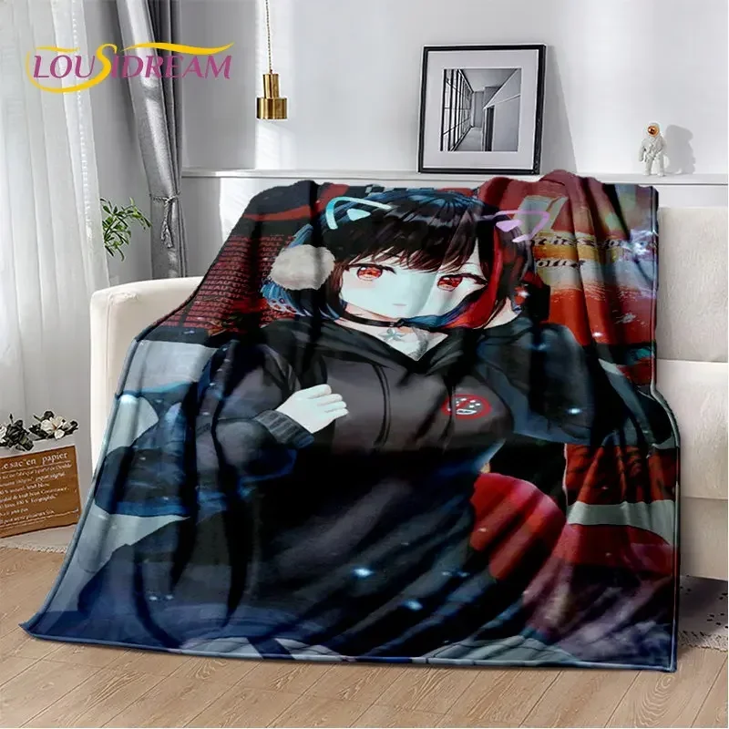 Zero Two DARLING In The FRANXX Soft Plush Blanket,Flannel Blanket Throw Blanket for Living Room Bedroom Bed Sofa Picnic Cover 3D