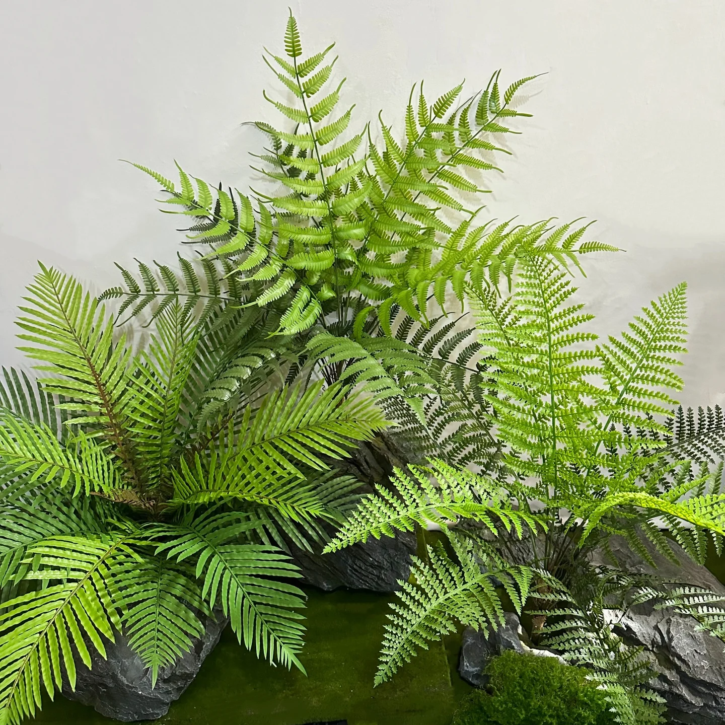 large-size-artificial-fern-frond-landscape-decoration-ground-cover-simulation-potted-plant-evergreen-decorative-buxus