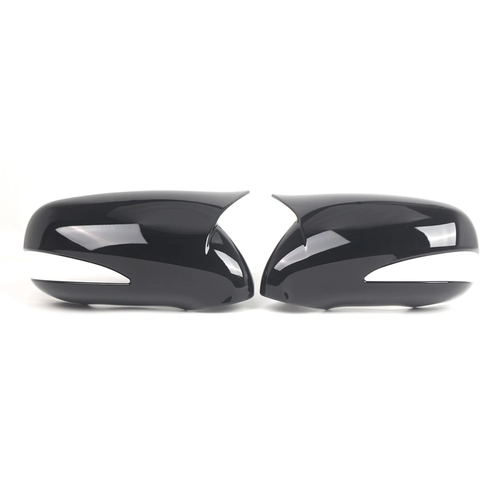 

Car Replacement Parts Gloss Black Rearview Cover Car Exterior Mirror Housing Anti-corrosion Material Practical Mirror Cover