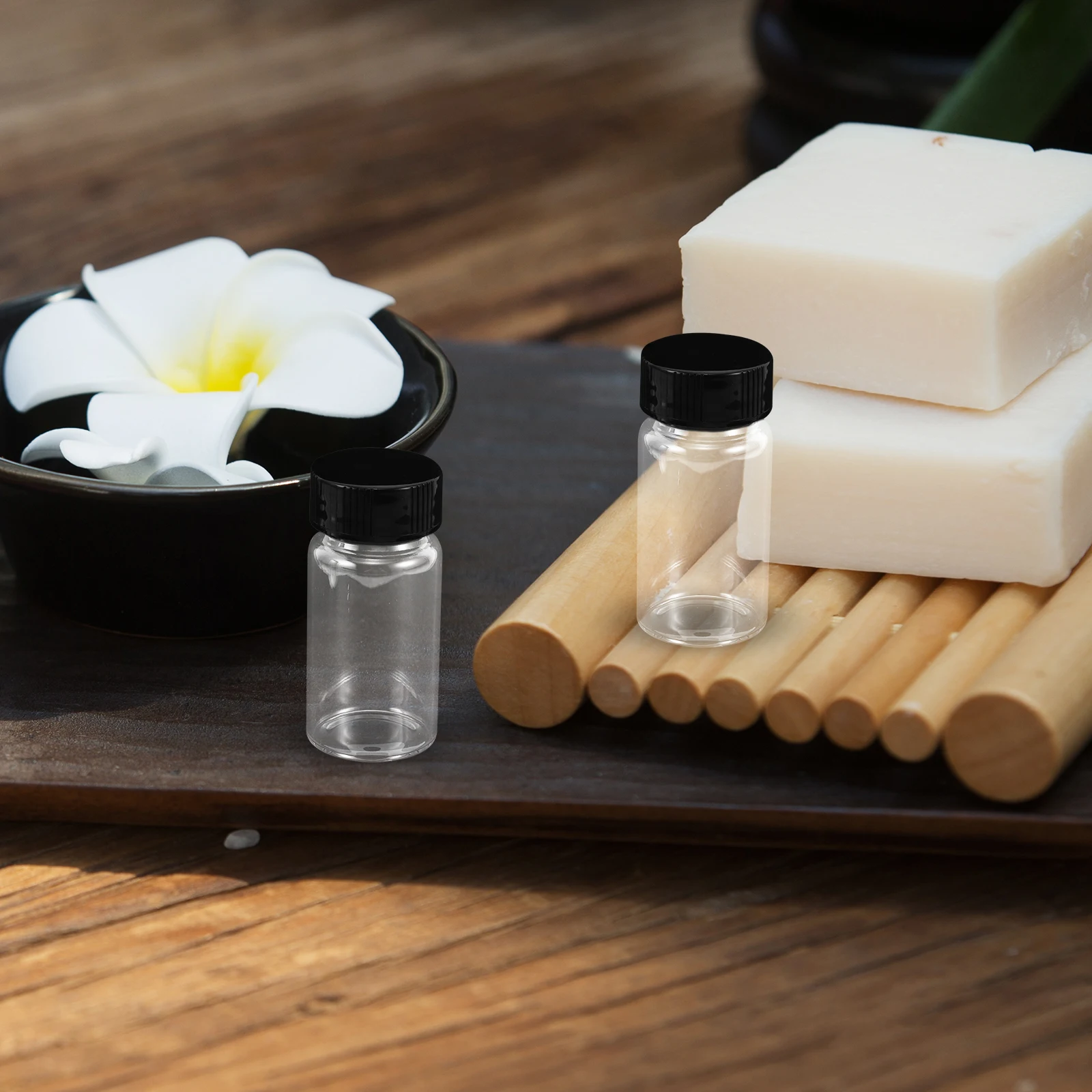 

Mini Glass Container Craft Containers Storage Jars Bottles for Crafts Clear Vials Decorative Favor Empty