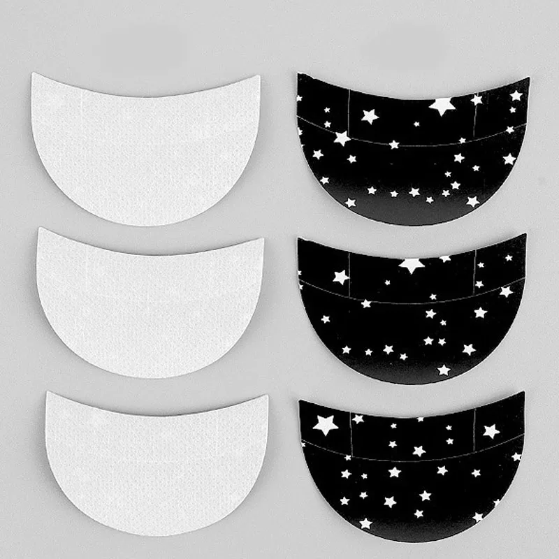 10/20/50/100Pcs Eyeliner Shield for Eyeshadow Shields Protector Disposable Pads Lint Free Patch False Eyelash Makeup Tool