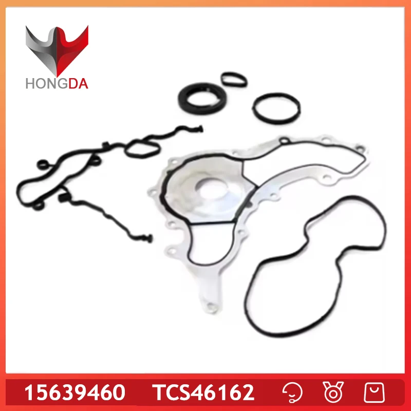 HONGDA 15639460 TCS46162 Timing Cover Gaskets Set for Jeep Chrysler Dodge Challenger Charger