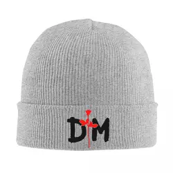 Depeches-Mode Rose Bonnet Hats English Music Band Beanie Hats Design Knitting Hat Spring Cute Men Women Kpop Head Wrap Cap