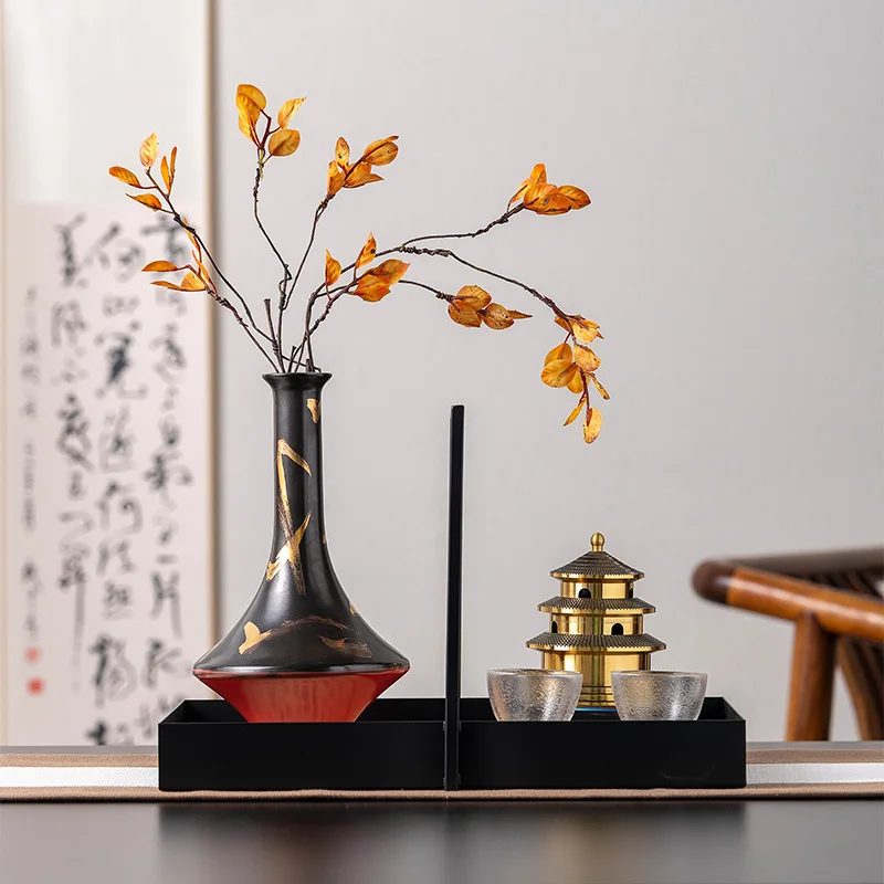 Новая курильница Tiantan в китайском стиле, цветочная посуда, лоток, орнамент, мягкое украшение