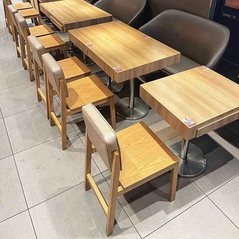 Waterproof Wood Restaurant Chairs Office Mobile High Apartmen Restaurant Chairs Camping Italian Mesas De Comedor Home Furniture