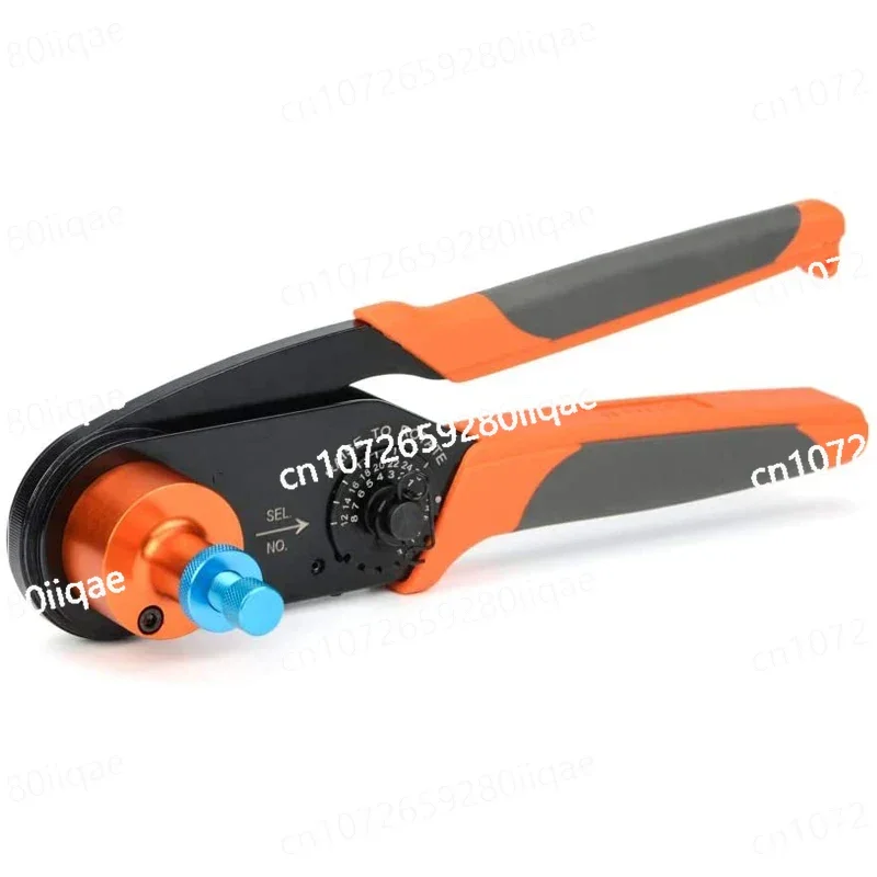 HDT-48-00 Adjustable Pin Crimping Plier Crimp Tool for Size 14,16,20 Solid Contact Work with Deutsch Connector HD-2612
