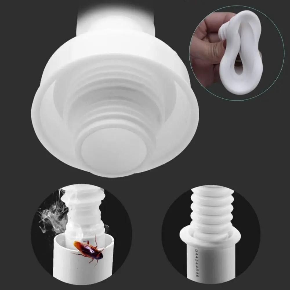 

Flip-Top Sink Drain Anti Clogging Retractable Drain Pipe Flexible Anti-Odor Cross Drain Downpipe Kitchen Bathroom Accessories