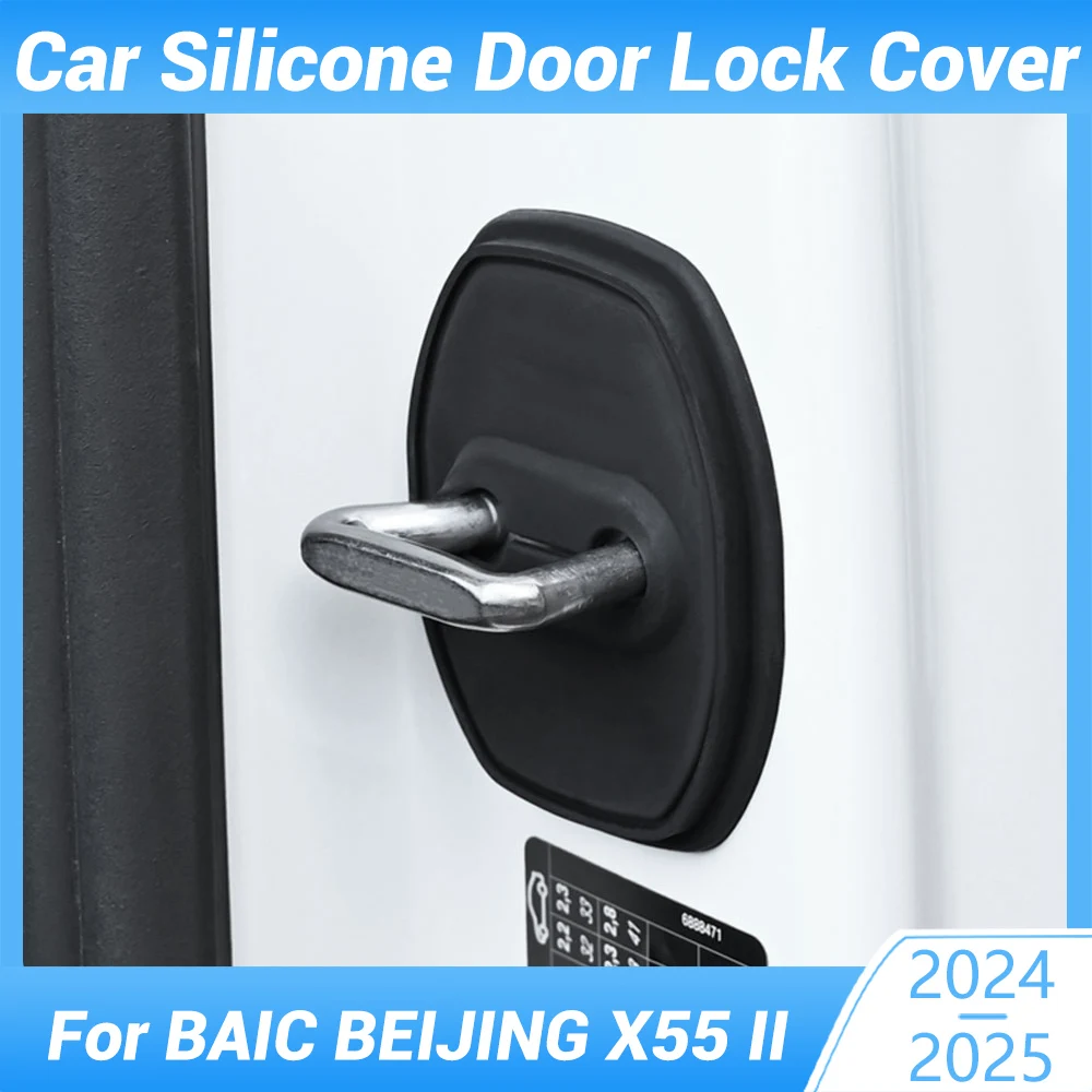 porta-do-carro-mudo-amortecimento-almofada-fechadura-da-porta-fivela-porta-anti-colisao-capa-protetora-para-baic-beijing-x55-ii-2024-2025