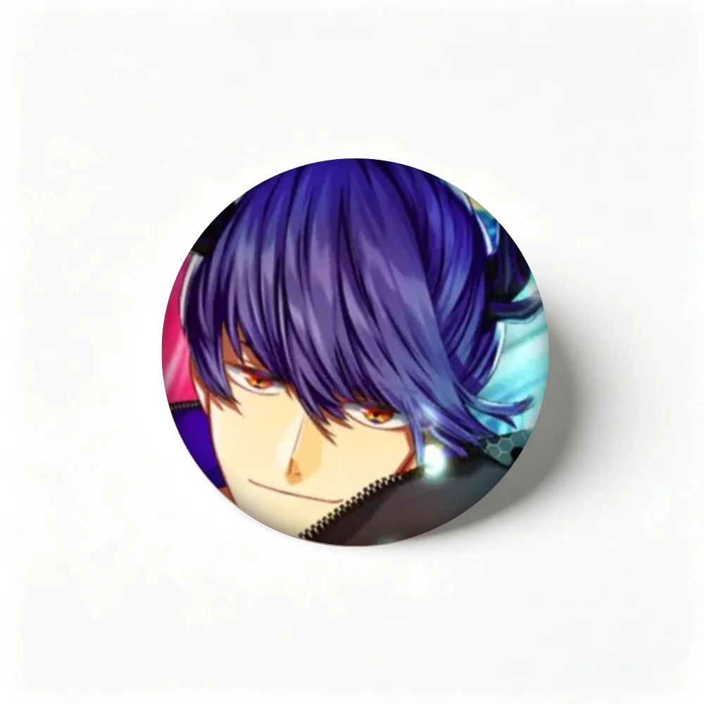 Obey Me! Leviathan Badge,Anime Brooch Lapel Pin,Metal Breastpin for Bag Clothing Fans Gift