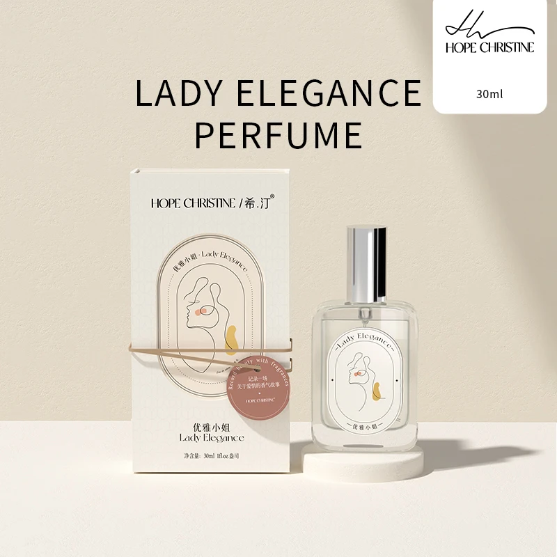 

Elegant Lady Fresh Fruity Floral Women's Fragrance 30ml Natural Elegant Long Lasting Scent Perfect For Daily Commute Dating