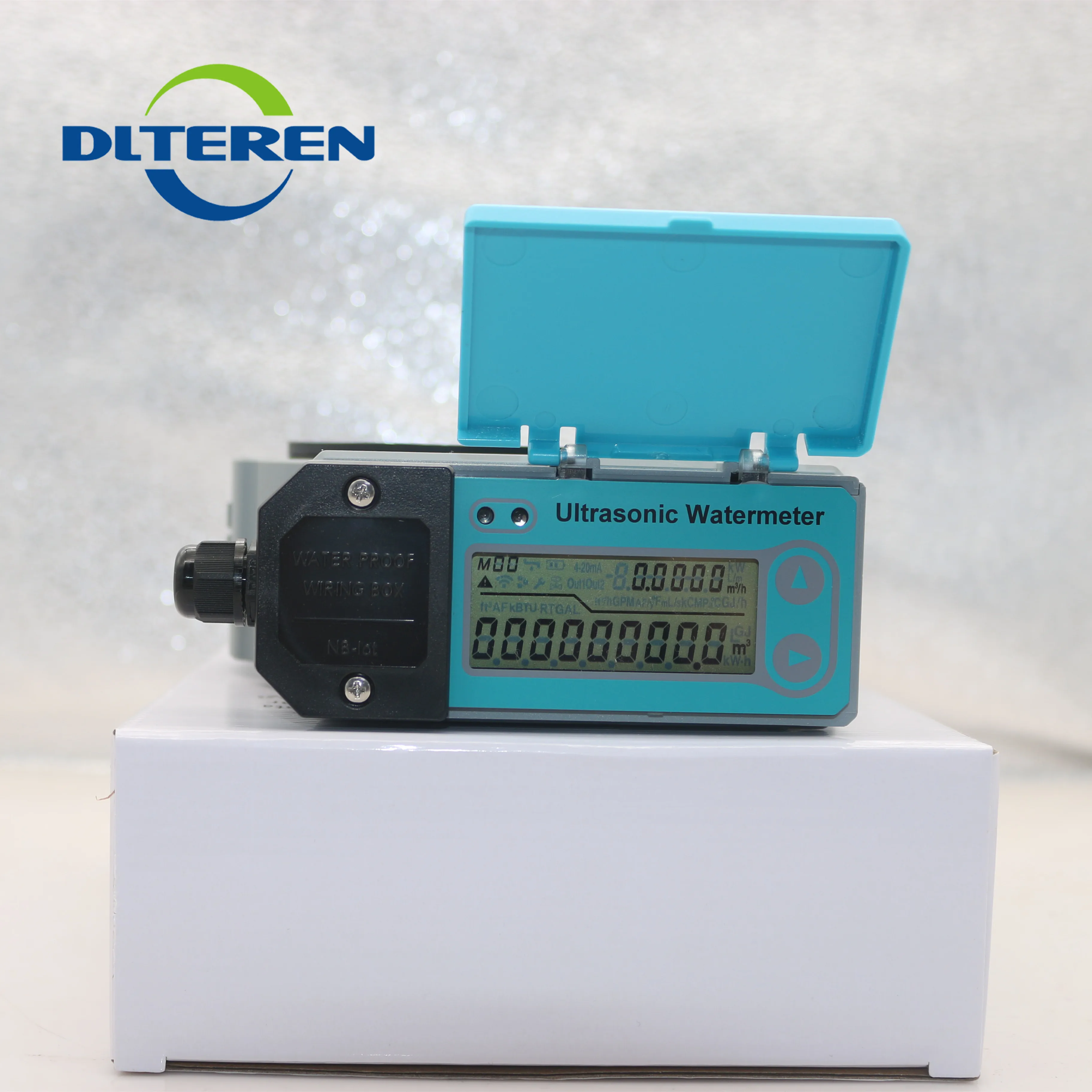 

Card-type Sandwich Ultrasonic Flow Meter DN50 to DN150 Supply Agricultural Irrigation IP68 Protection Water Meter