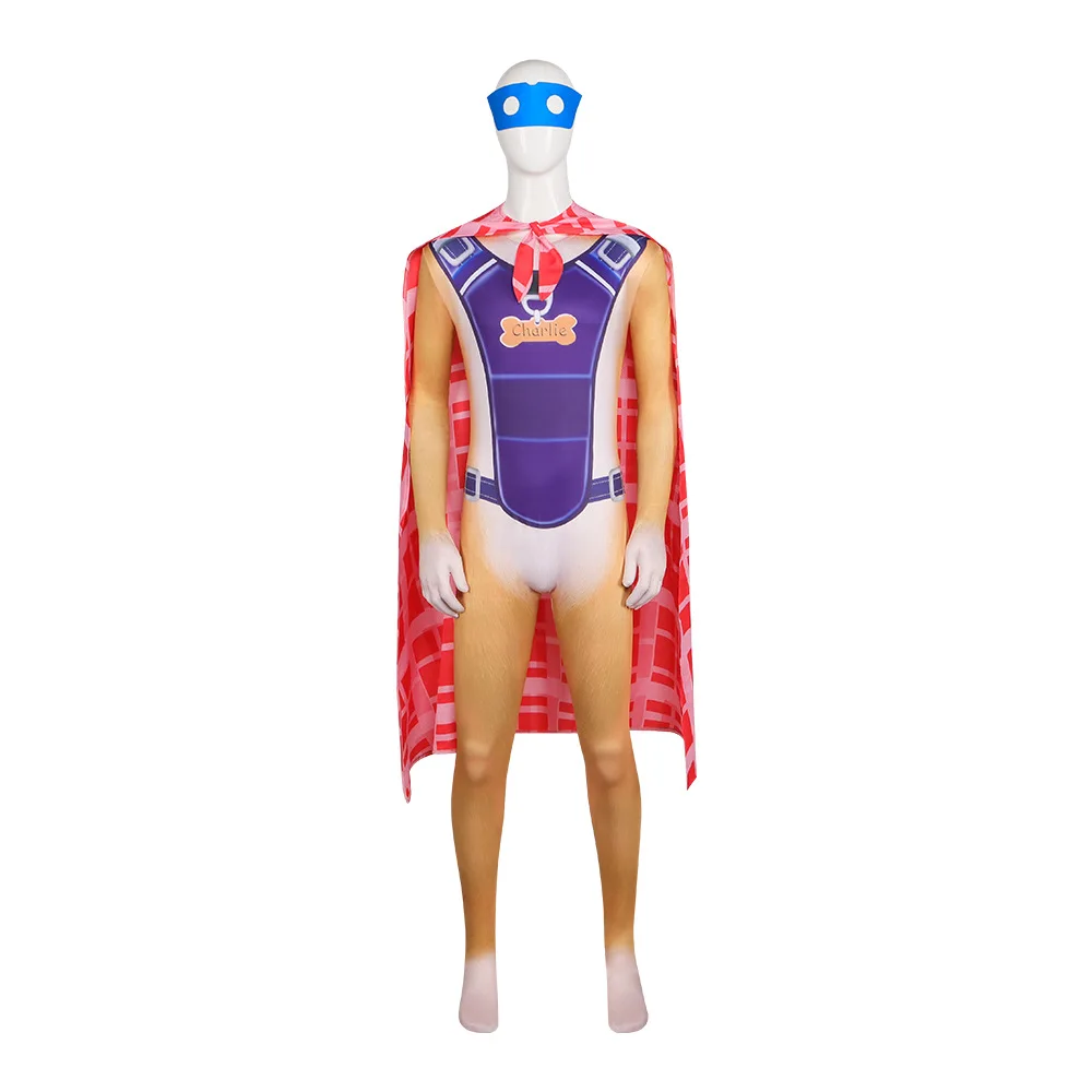 

Charlie the Hero Dog Cosplay Suit Tight Costume Performance Wardrobe Chinese Production Spring 2026 Stage Costume