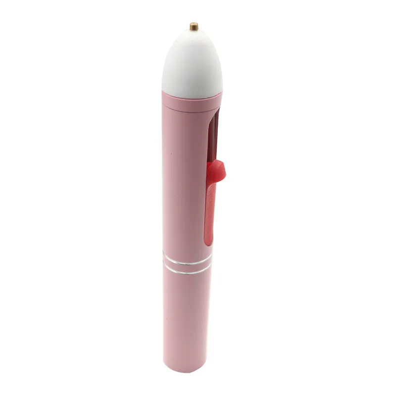 8201 DC Hot Melt Glue Gun Super Bright Pink Mini Color Pen Type Hot Melt Glue Gun USB Socket