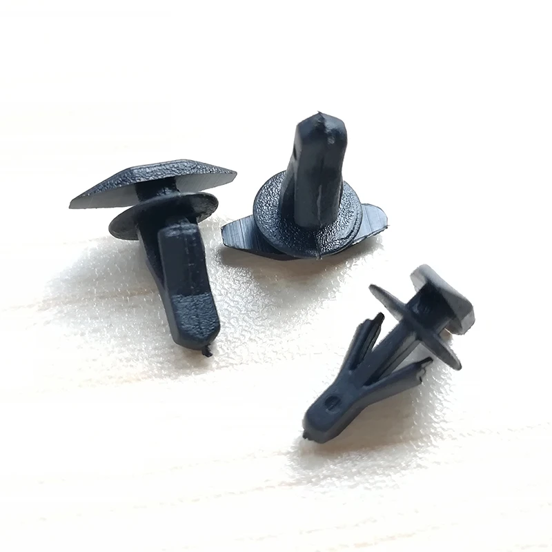 50Pcs Car Sealing Strip Clips Plastic Fixed Fasteners Auto Door Window Rivets for All Cars Universal Accessories