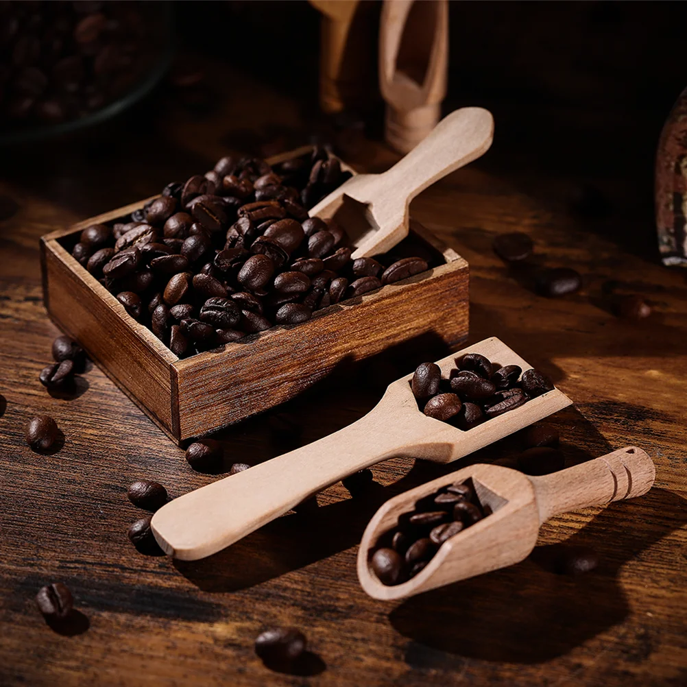 

10pcs Wooden Spoons For Salt Tea Spice Bath Kitchen Condiment Tools Multipurpose Teaspoons Decorative Mini