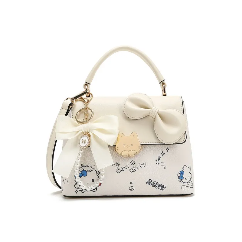 

Hello Kitty Women's Handbag - Light Luxury Crossbody Purse, Cute Cartoon Print, Versatile & Stylish, Licensed Holiday Gifts