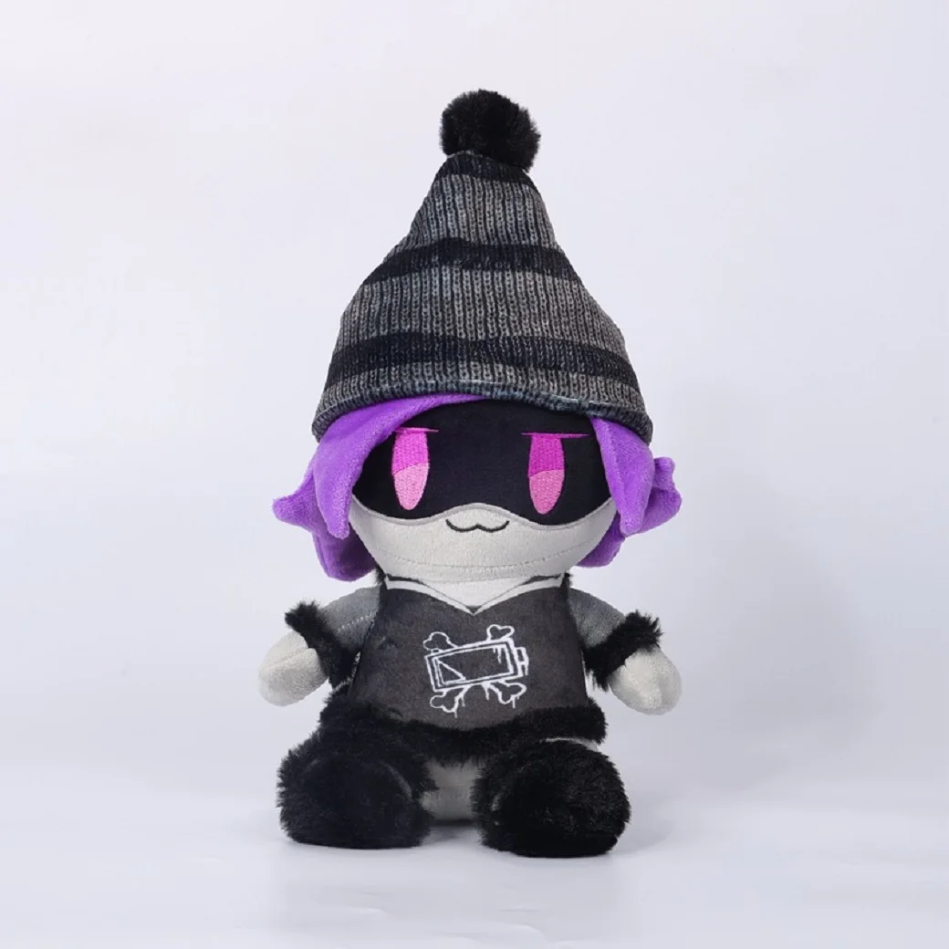 โดรนฆาตกรรมเด็กผู้หญิงของเล่นตุ๊กตาการ์ตูนอนิเมะ N สุนัข Uzi plushie ตุ๊กตาฆาตกรนุ่มนิ่มหุ่นยนต์น้อยของเล่นสำหรับเด็ก christma 25ซม.