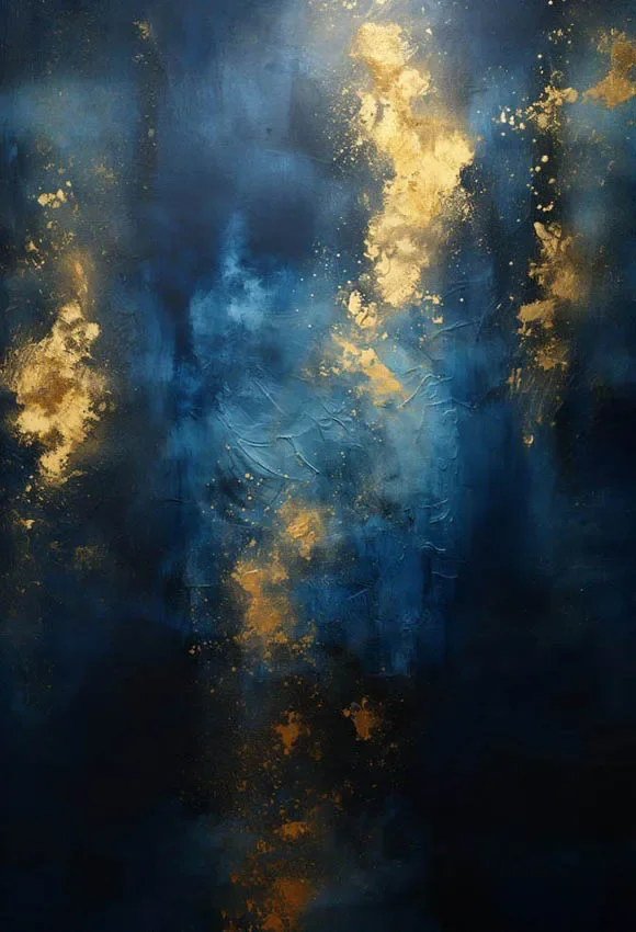 Mehofond التصوير خلفية الأزرق الداكن والذهب الملمس الكبار عيد ميلاد الزفاف الأمومة صورة ديكور خلفية استوديو الصور