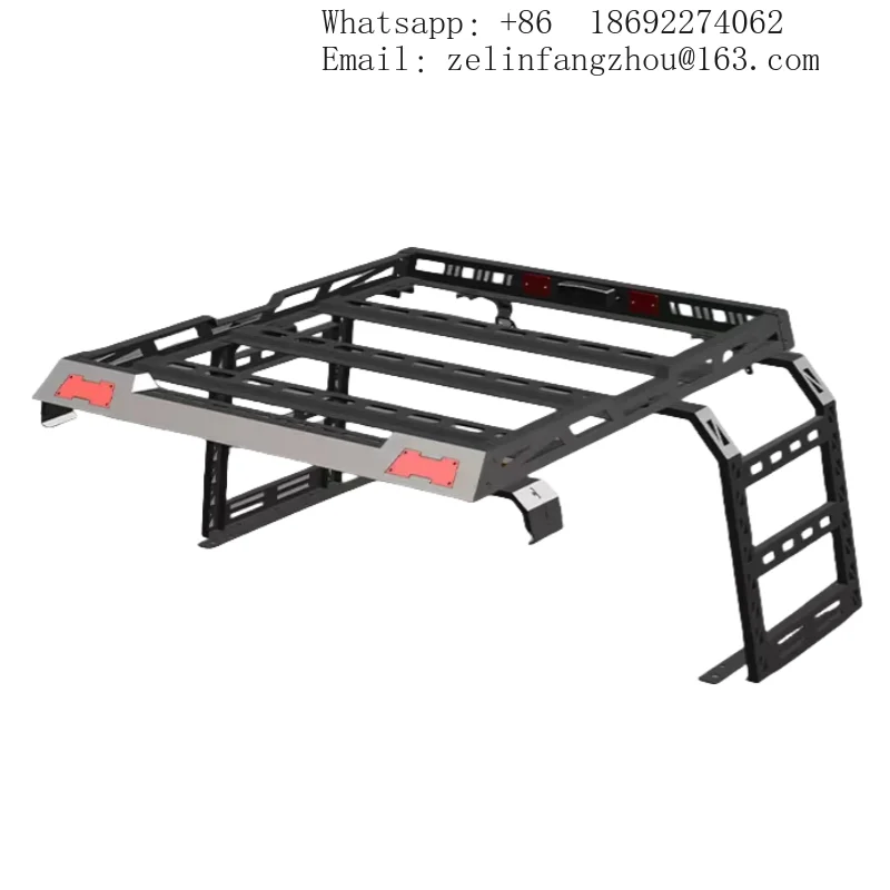 

Modified And Upgraded Steel Roof Rack With Ladder Is Suitable For 2018-2023 BAIC Beijing BJ40 Accessories