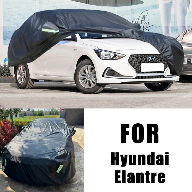 

For Hyundai Elantre All-Weather Car Covers 6-in-1 Waterproof Dustproof UV Proof Snowproof Scratch Resistant Protection