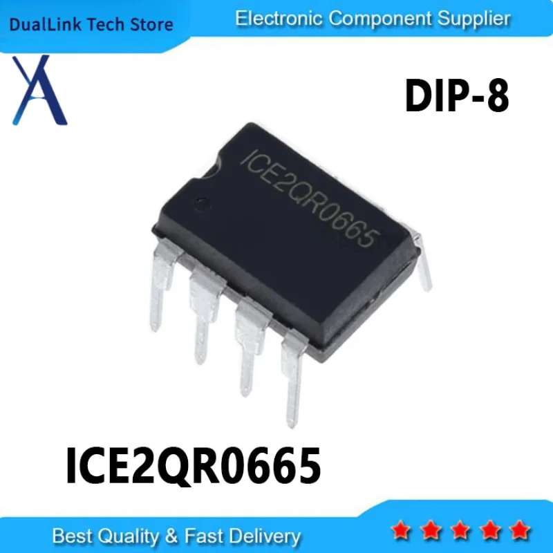 

10pcs ICE2QR0665 2QR0665 DIP-8