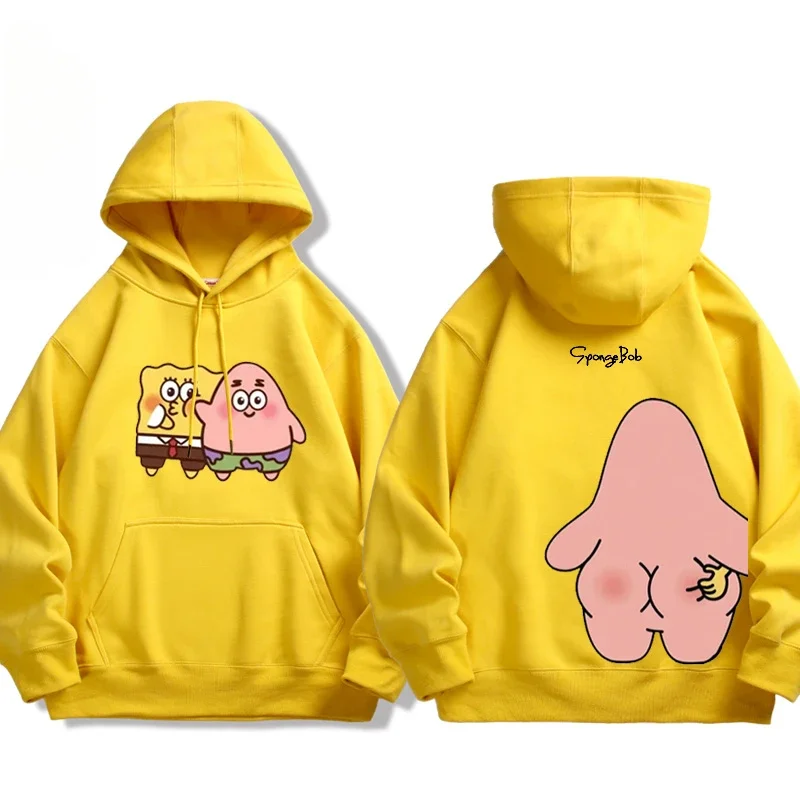 Sweat à capuche Bob l\'éponge et kkStar Cartoon Anime, Arc, Père, Fils, Parent, Enfant, Printemps, Automne