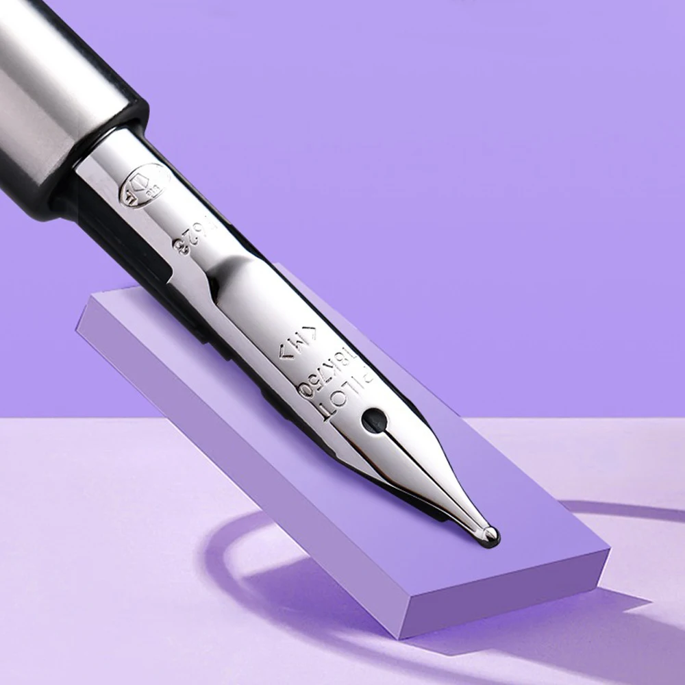 Pilot ANNA SUI Co-signed Capless Touch Pen Limited Purple Press 18-karat Gold Tip Set Student Writing Gift