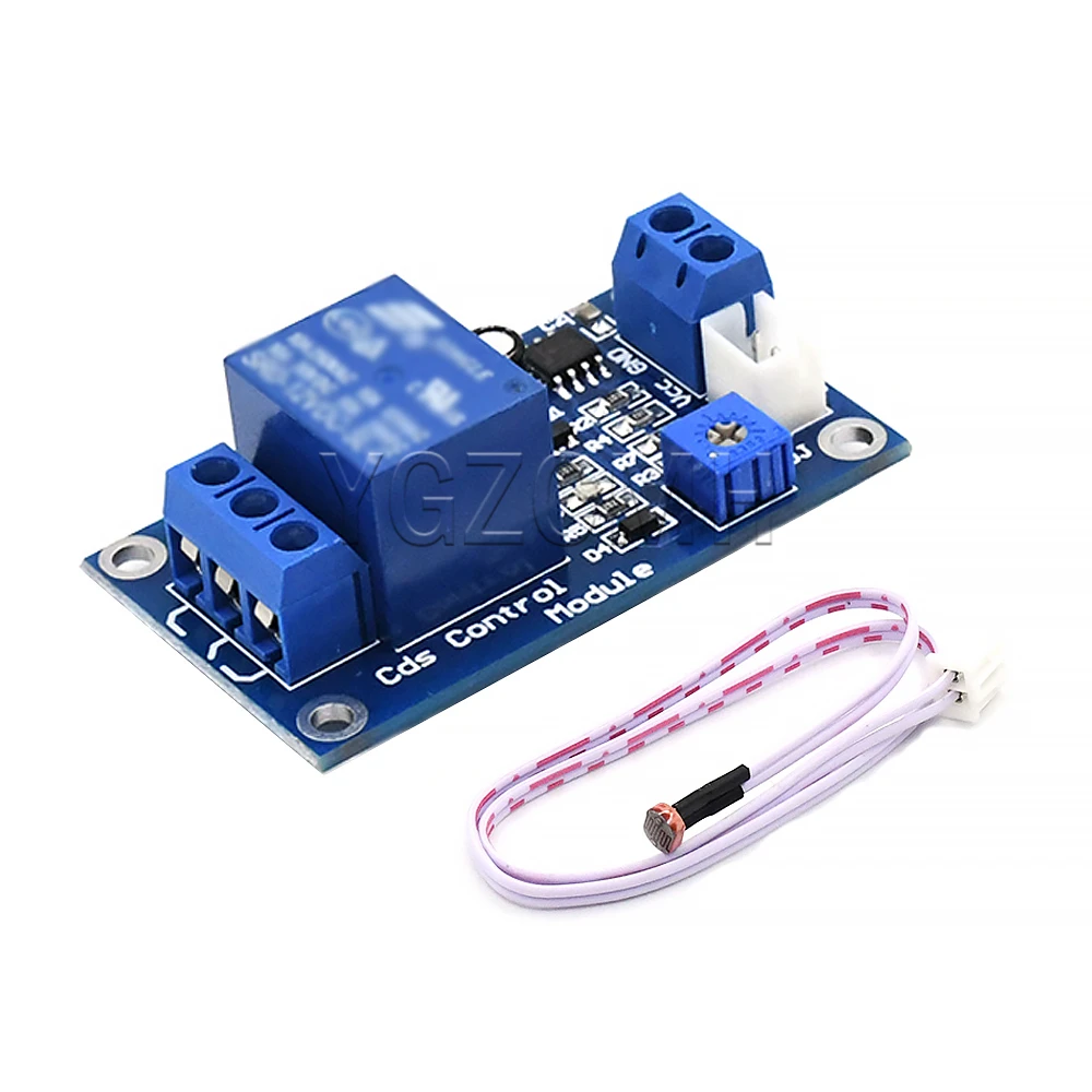 XH-M131 DC5V/12V/24V Automatic Brightness Control Photoresistor Module Light Control Relay