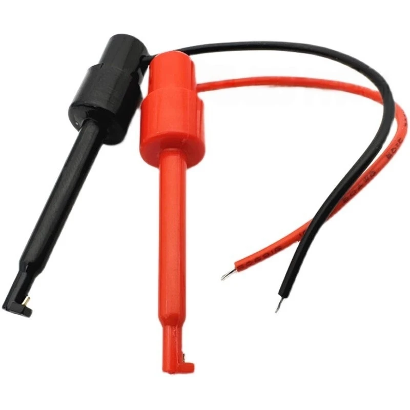 

Test Hook Belt Line Jaw Logic Analyzer Clip Test Clamp Connection Line Single Head Wire Hook Test Line 100mm