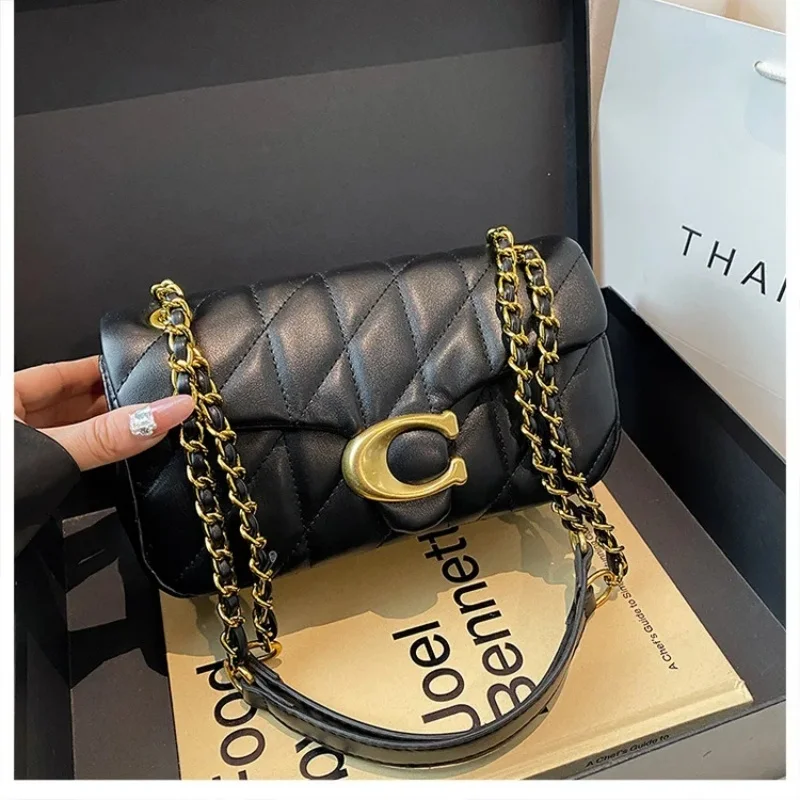 Advanced Chain Diamond Grid Bag, High-quality Women's Small Bag, Small Fragrant Style Crossbody Bag, New Bag, Shoulder Bag