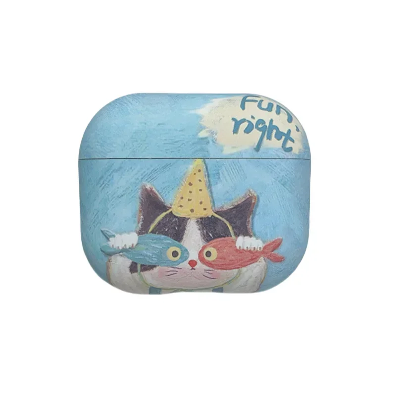 

Cartoon Cat Rabbit Case For Apple Airpods 4 3 1 2 Bluetooth Wireless Shockproof Headphone Cover for Airpods Pro 2