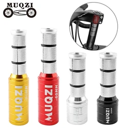 MUQZI 28.6 Fork Stem Extender MTB Road Bike Handlebar Stem 30mm 60mm Adjustable Height Hidden Extension Adapter