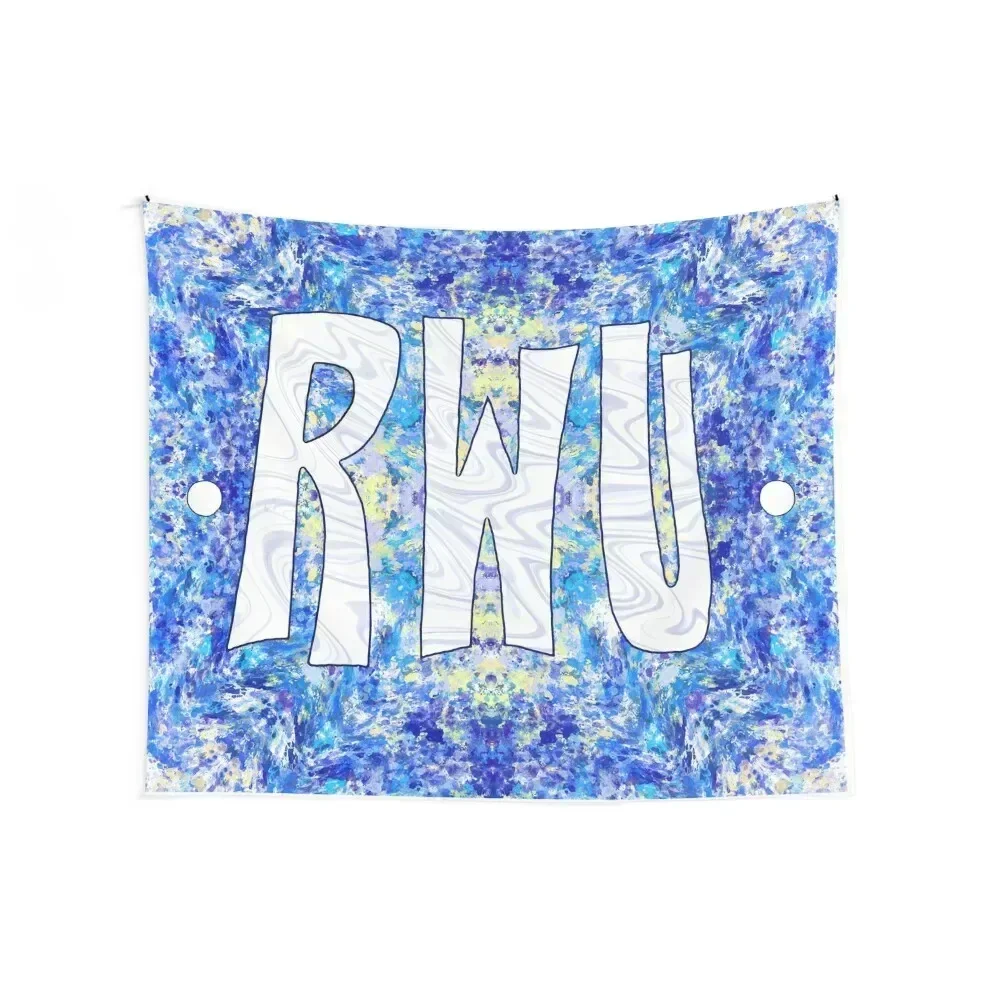 RWU funky fresh waves Tapestry Room Decoration Accessories Wall Decorations Decorative Wall Mural Decorations For Room Tapestry