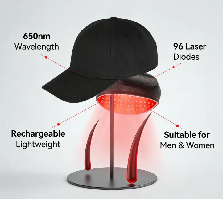 

Шапочка для восстановления роста волос при алопеции ареате: быстро уменьшает избыточную выпадающую волосную линию.