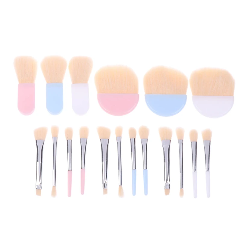 6Pcs Mini Travel Makeup Brushes Set Soft Concealer Brush Beauty Foundation Eye Shadow Tool Eyelash Brush Cosmetic Tools With Box