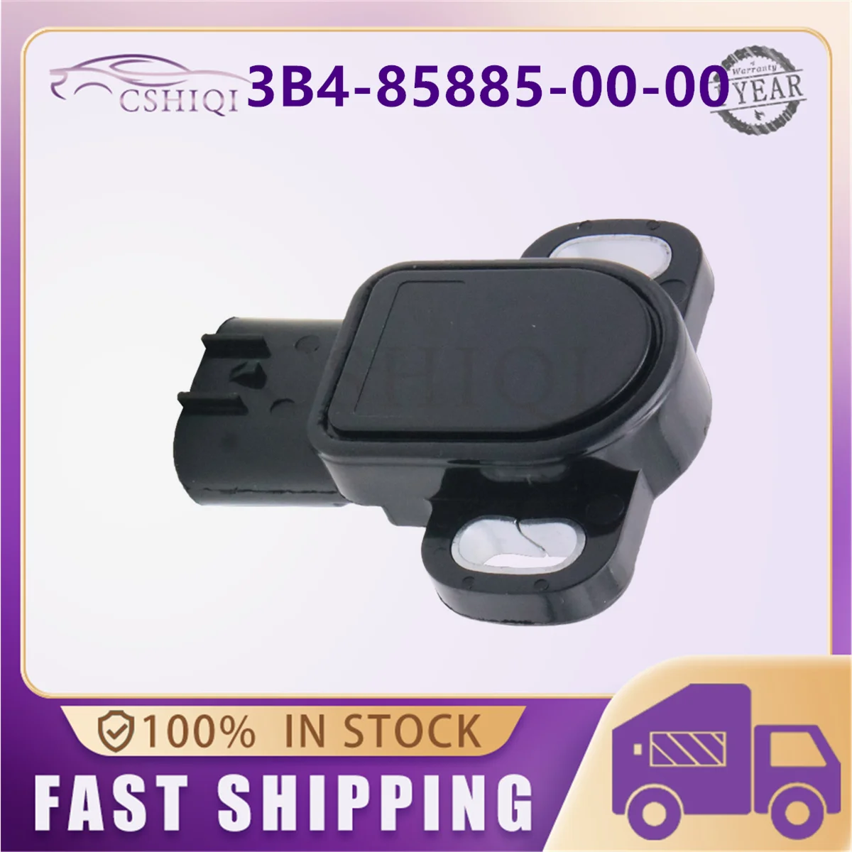 3B4-85885-00-00 Throttle Position Sensor For Yamaha ATV Utility Grizzly Rhino 3B4 85885 00 00 3B4858850000 Auto Accessories