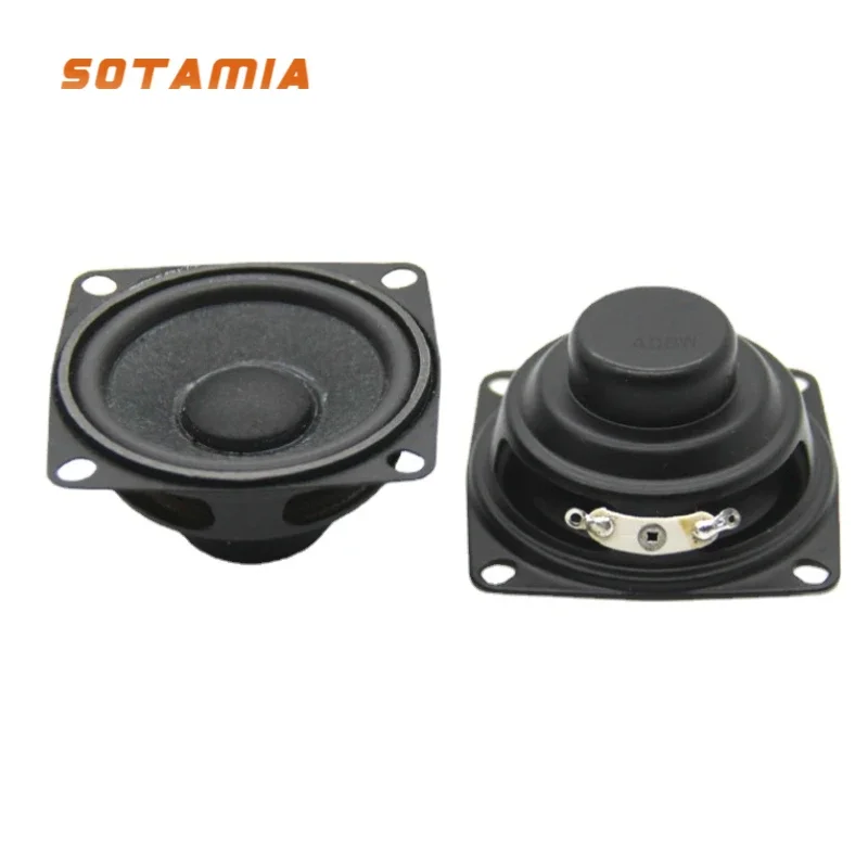 SOTAMIA 2 uds Mini controlador de altavoz de música de Audio 2 pulgadas 4 Ohm 3 W DIY amplificador de sonido Multimedia altavoz de cine en casa