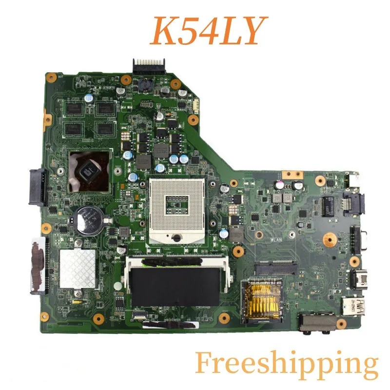 

For ASUS K54LY REV.2.1 Laptop Motherboard 216-0809000 HM65 REV.2.1 DDR3 Mainboard 100% Tested Fully Work